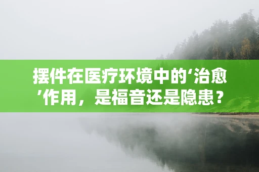 摆件在医疗环境中的‘治愈’作用，是福音还是隐患？