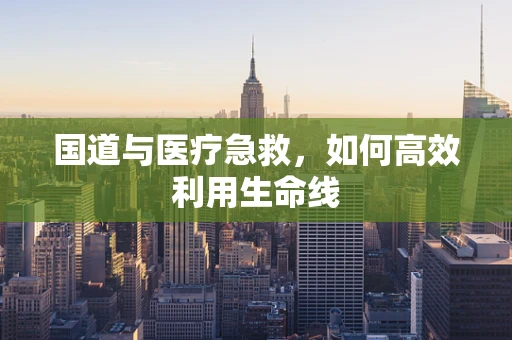 国道与医疗急救，如何高效利用生命线