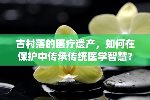 古村落的医疗遗产，如何在保护中传承传统医学智慧？