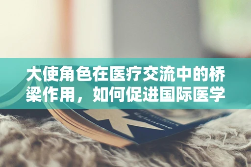 大使角色在医疗交流中的桥梁作用，如何促进国际医学教育的有效沟通？