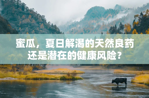 蜜瓜，夏日解渴的天然良药还是潜在的健康风险？