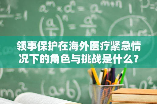 领事保护在海外医疗紧急情况下的角色与挑战是什么？