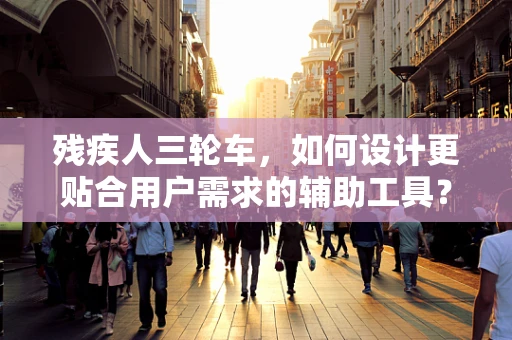 残疾人三轮车，如何设计更贴合用户需求的辅助工具？