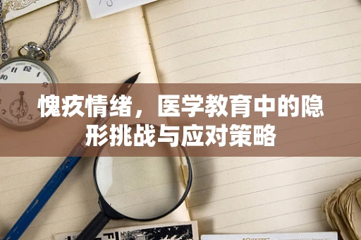 愧疚情绪，医学教育中的隐形挑战与应对策略
