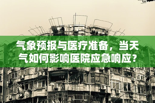 气象预报与医疗准备，当天气如何影响医院应急响应？