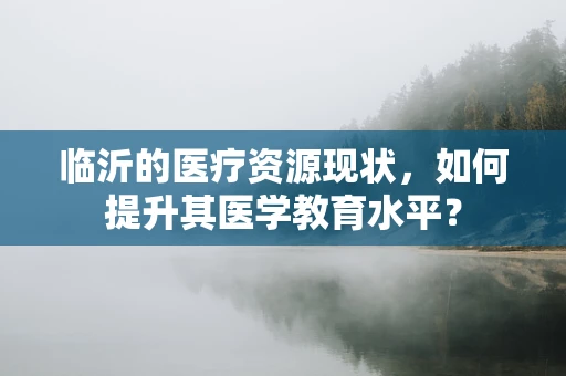临沂的医疗资源现状，如何提升其医学教育水平？