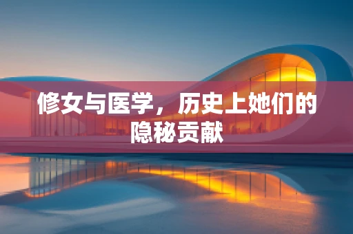 修女与医学，历史上她们的隐秘贡献