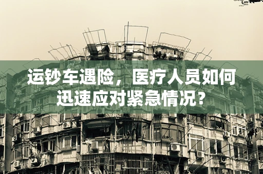 运钞车遇险，医疗人员如何迅速应对紧急情况？