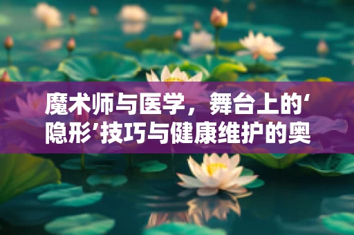 魔术师与医学，舞台上的‘隐形’技巧与健康维护的奥秘