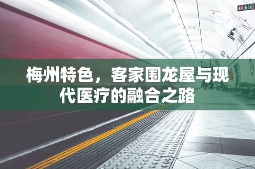 梅州特色，客家围龙屋与现代医疗的融合之路