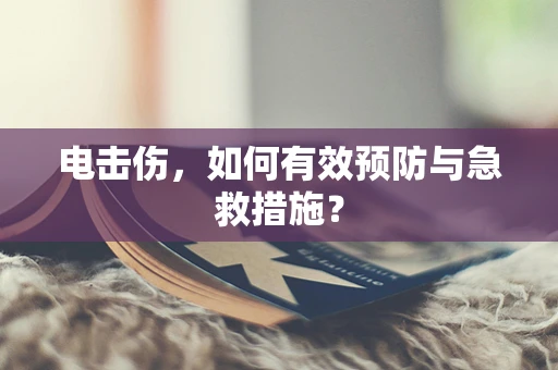 电击伤，如何有效预防与急救措施？