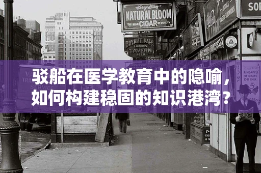 驳船在医学教育中的隐喻，如何构建稳固的知识港湾？