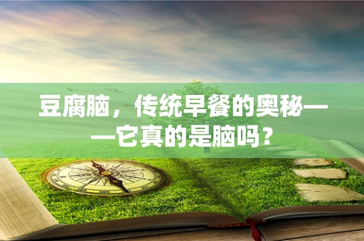 豆腐脑，传统早餐的奥秘——它真的是脑吗？